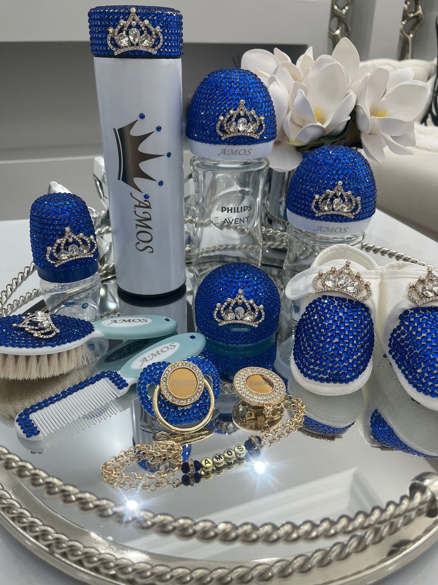 Royal Blue Bottle Set