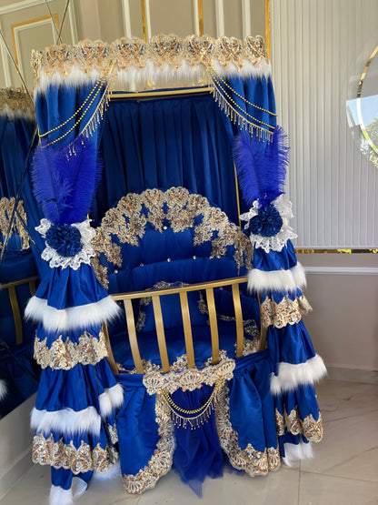 Royal Crib And Decor Royal Blue And Gold