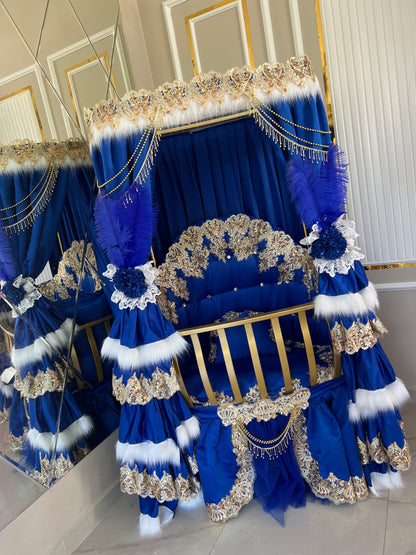 Royal Crib And Decor Royal Blue And Gold