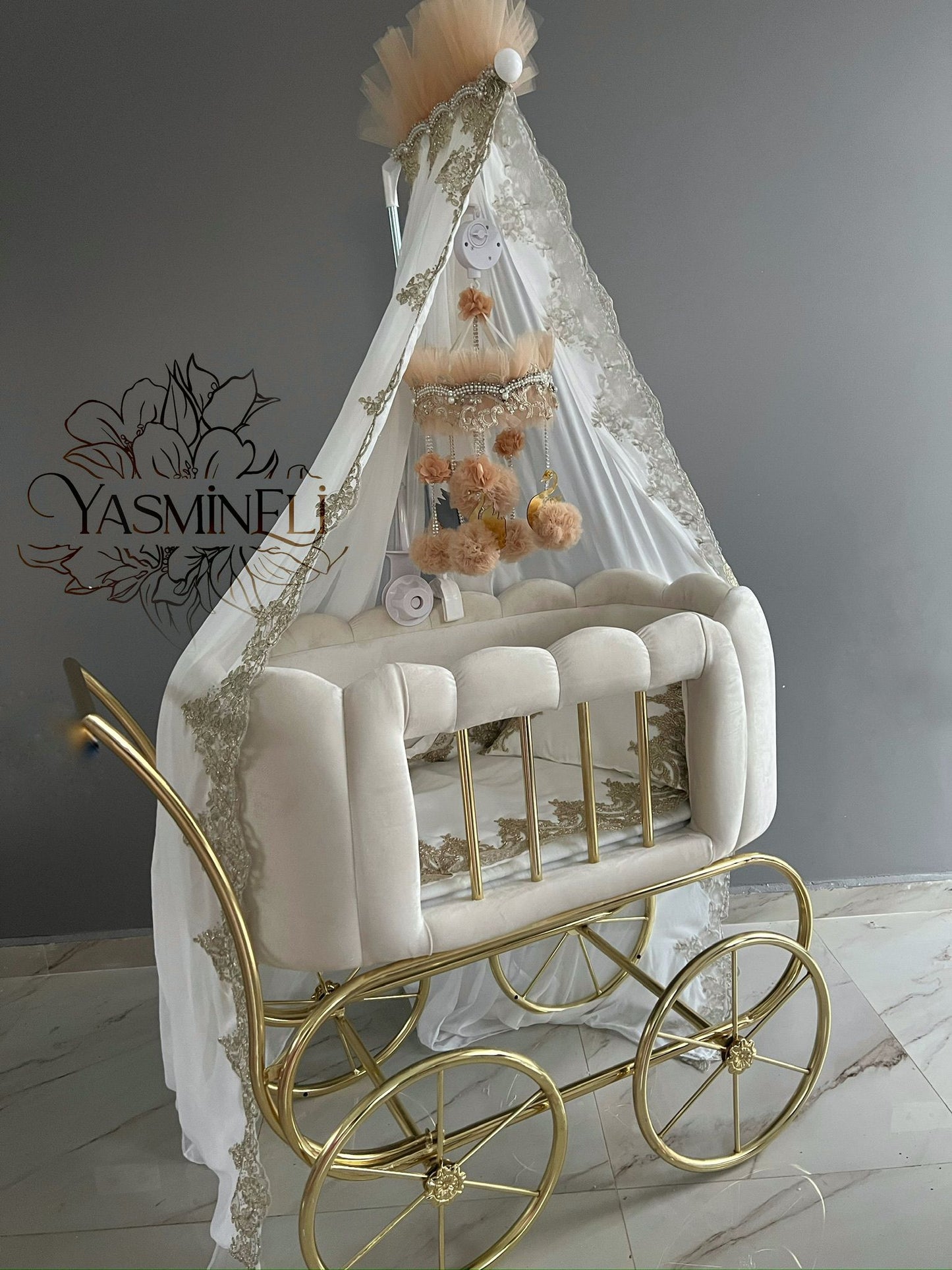 Elegance™ Premium Baby Cradle